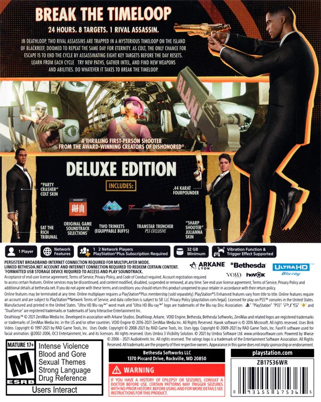 Deathloop Deluxe Edition | PlayStation 5 | New