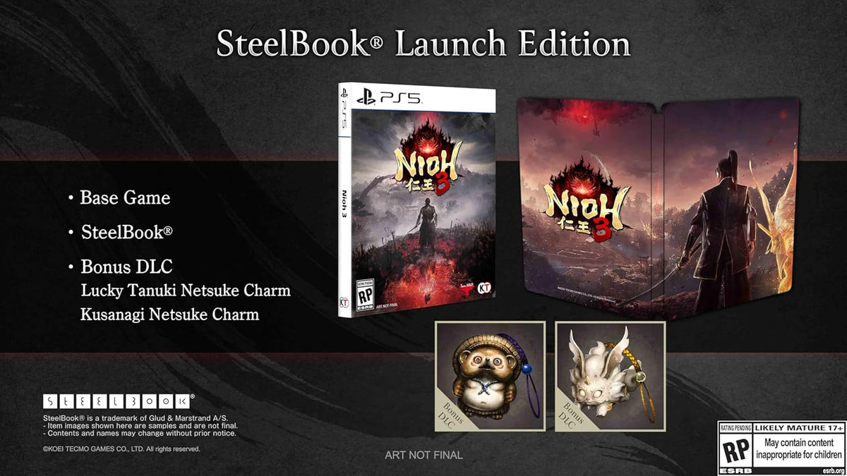 Nioh 3 - SteelBook Launch Edition | PlayStation 5 | New