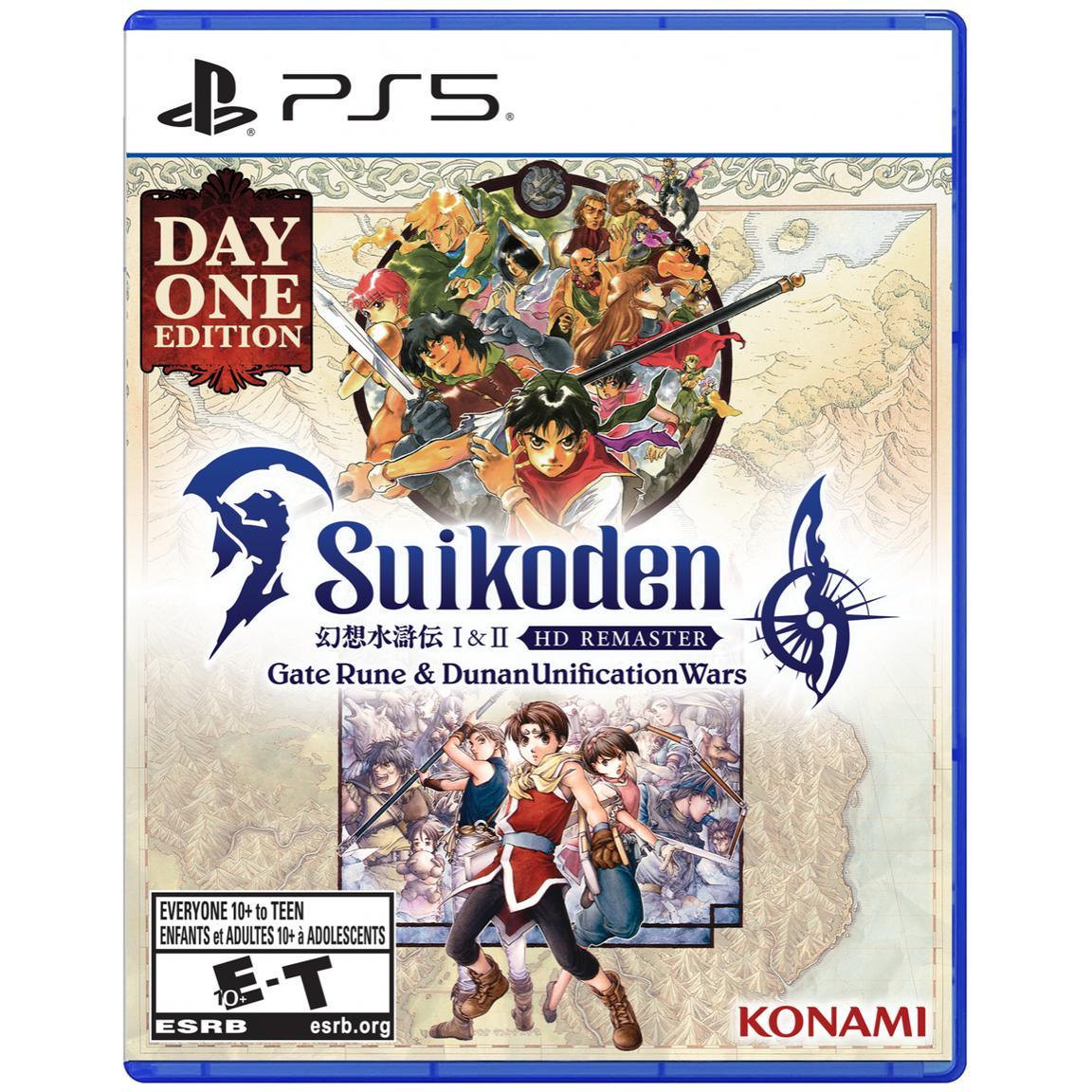 Suikoden I & II HD Remaster Day One Edition | PlayStation 5 | New